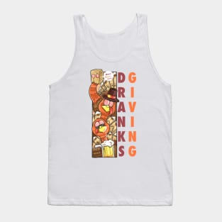 Happy dranksgiving thanksgiving Tank Top